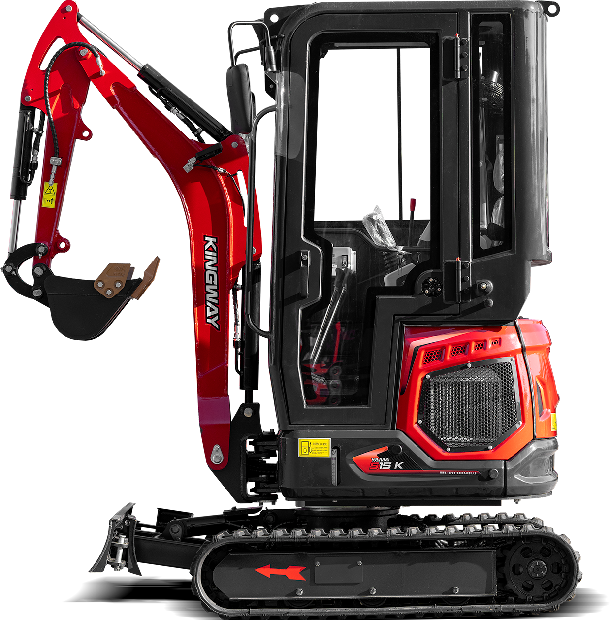 Minikoparka - YAMA S15K KUBOTA